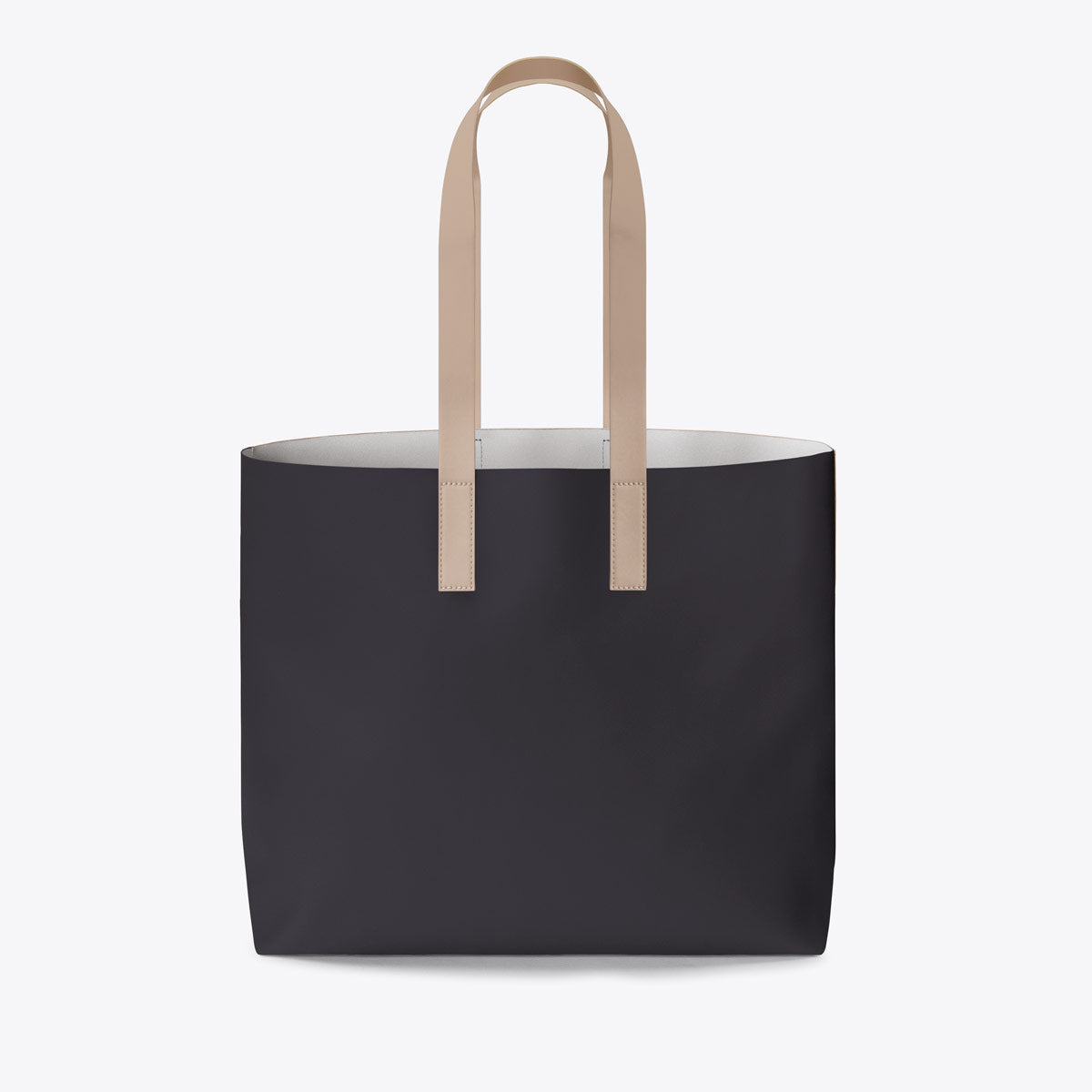 Emilia Tote Bag - Sand - Burgundy