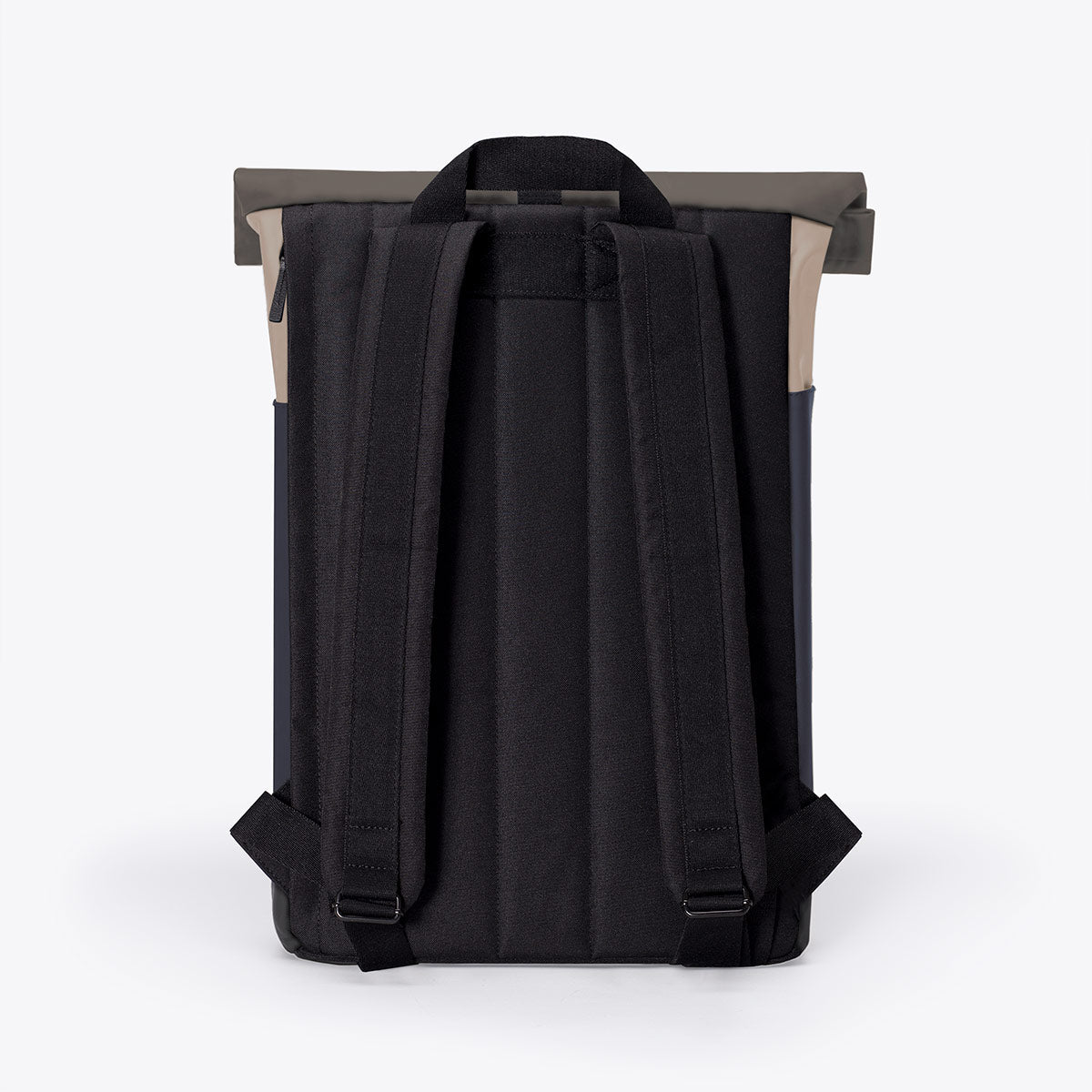 Hajo Roll-Top Backpack - Nude - Dark Navy / Medium