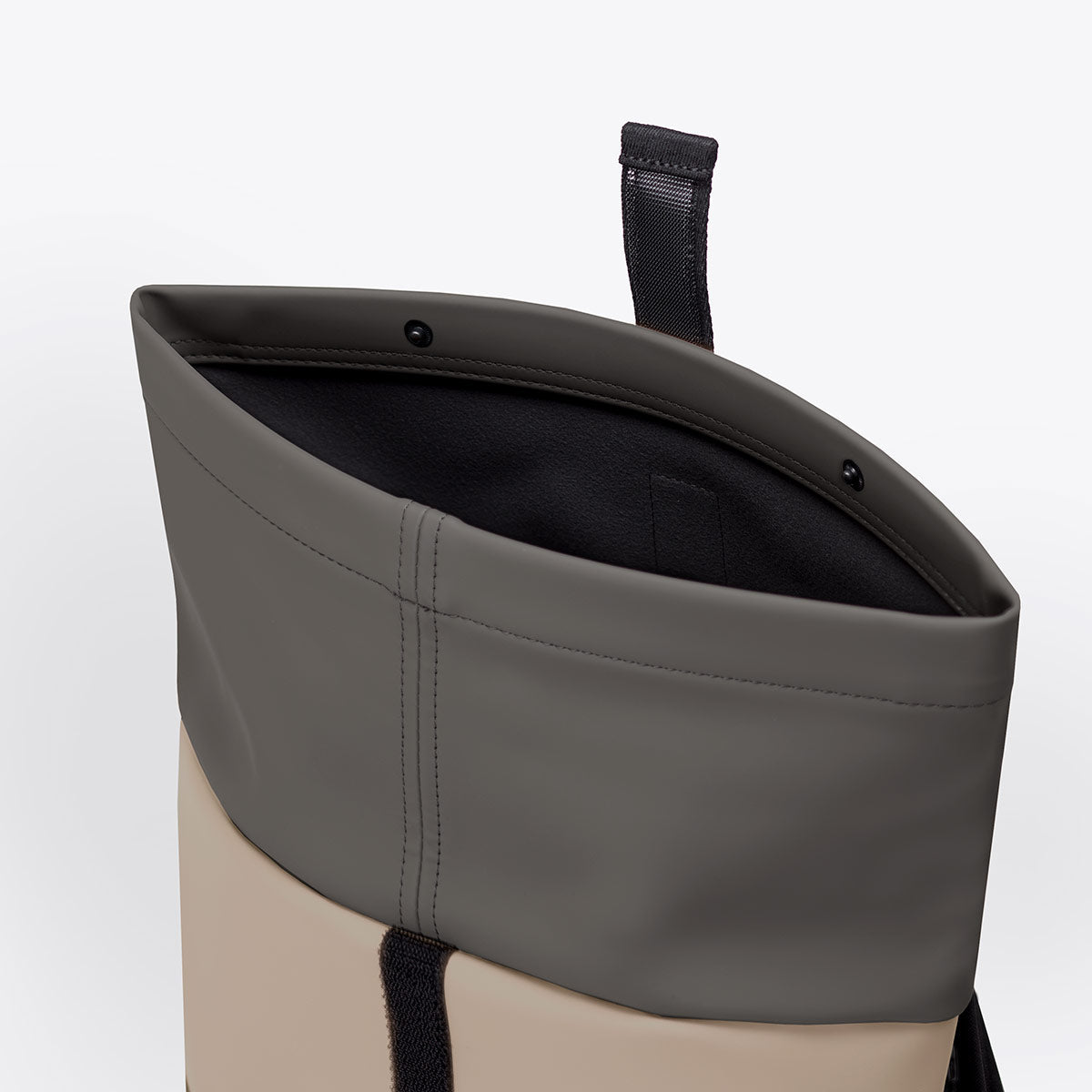 Hajo Roll-Top Backpack - Nude Dark Navy / Medium