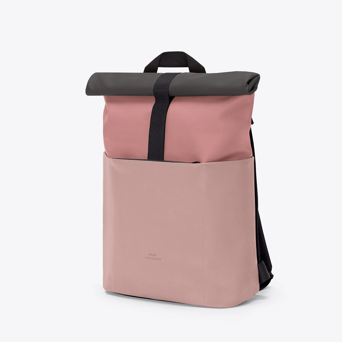 Hajo Roll-Top Backpack - Rose - Dark Rose / Mini