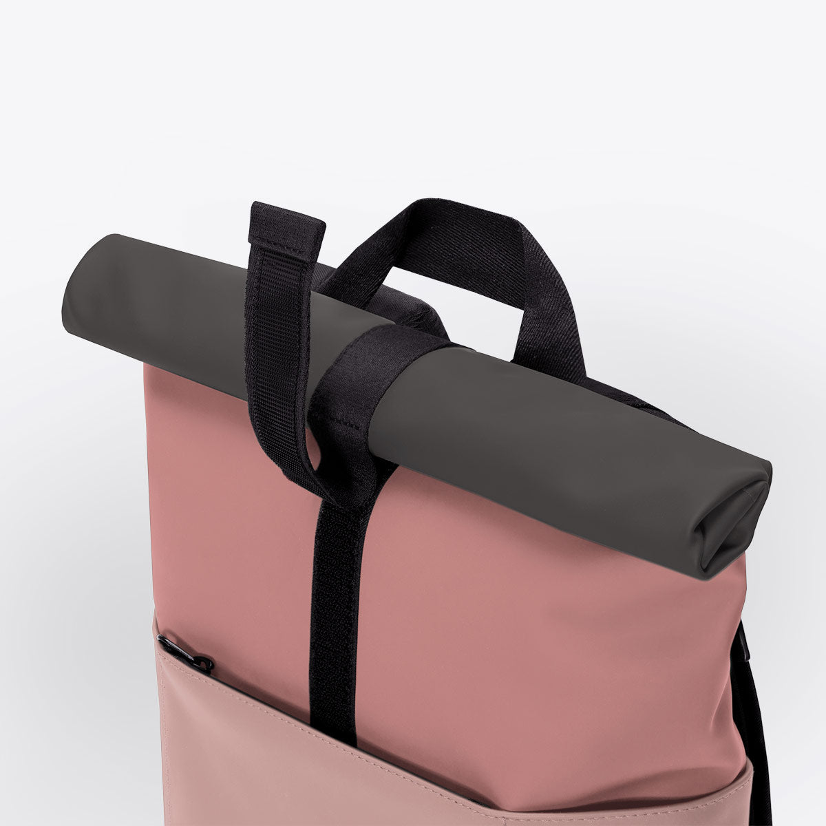 Hajo Roll-Top Backpack - Rose - Dark Rose / Mini