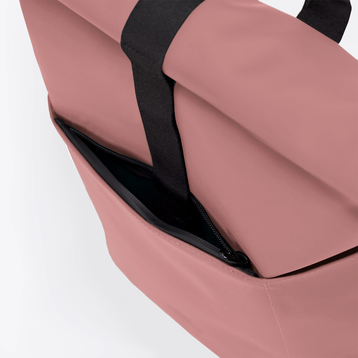 Hajo Roll-Top Backpack - Dark Rose / Mini