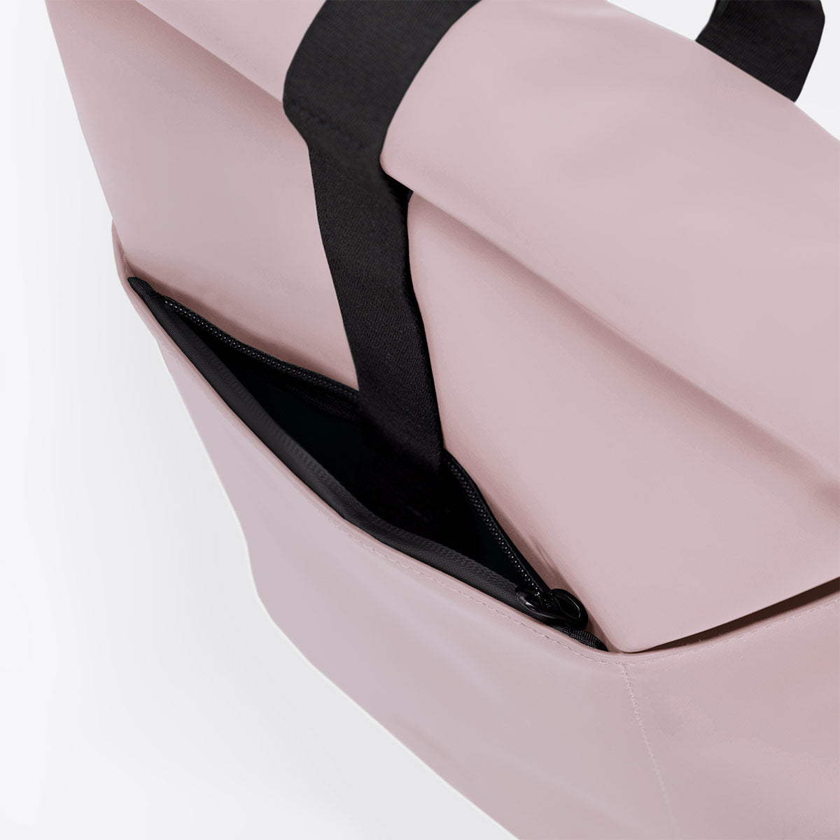 Hajo Roll-Top Backpack - Light Rose / Mini