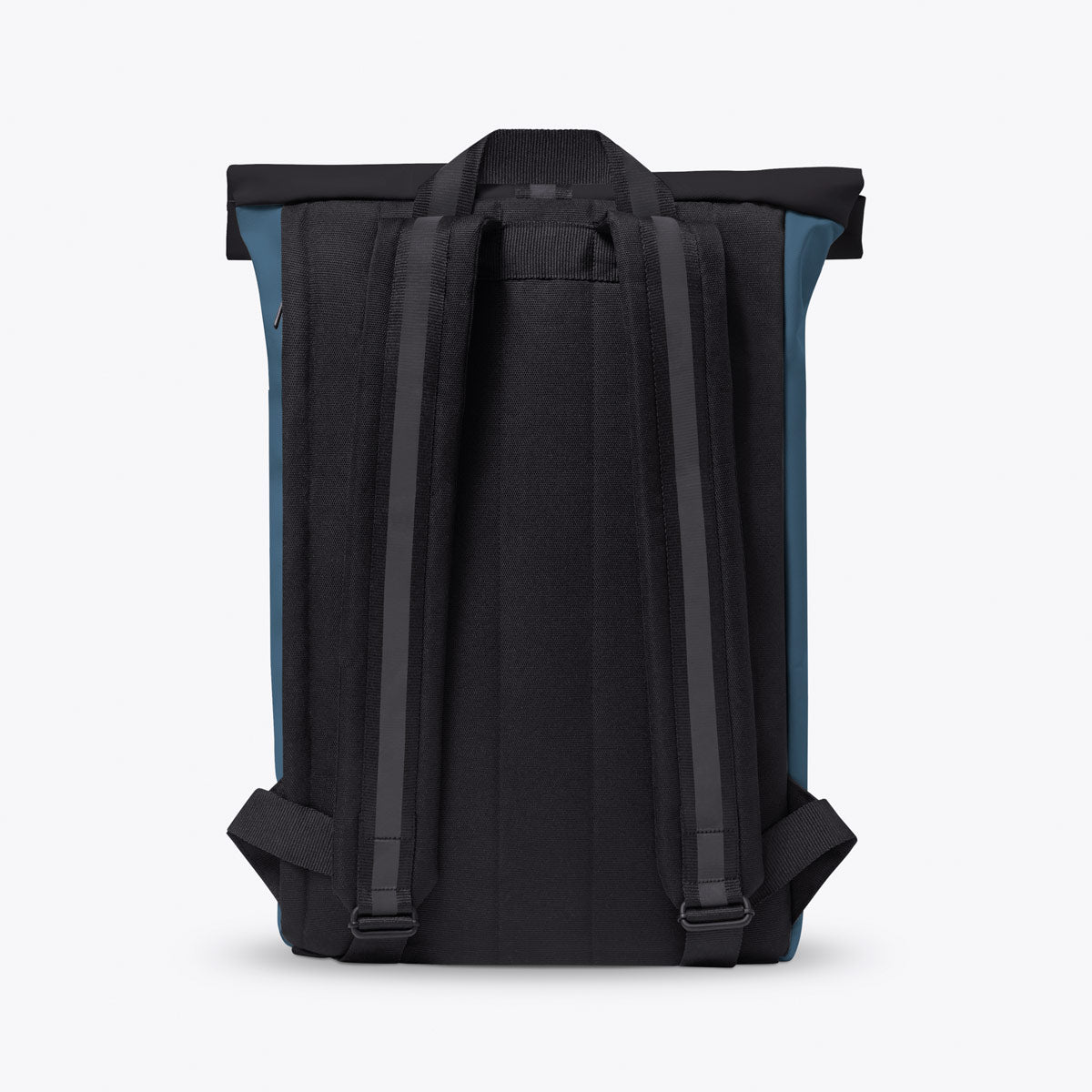 Jannik Roll-Top Backpack - Petrol - Black / Medium