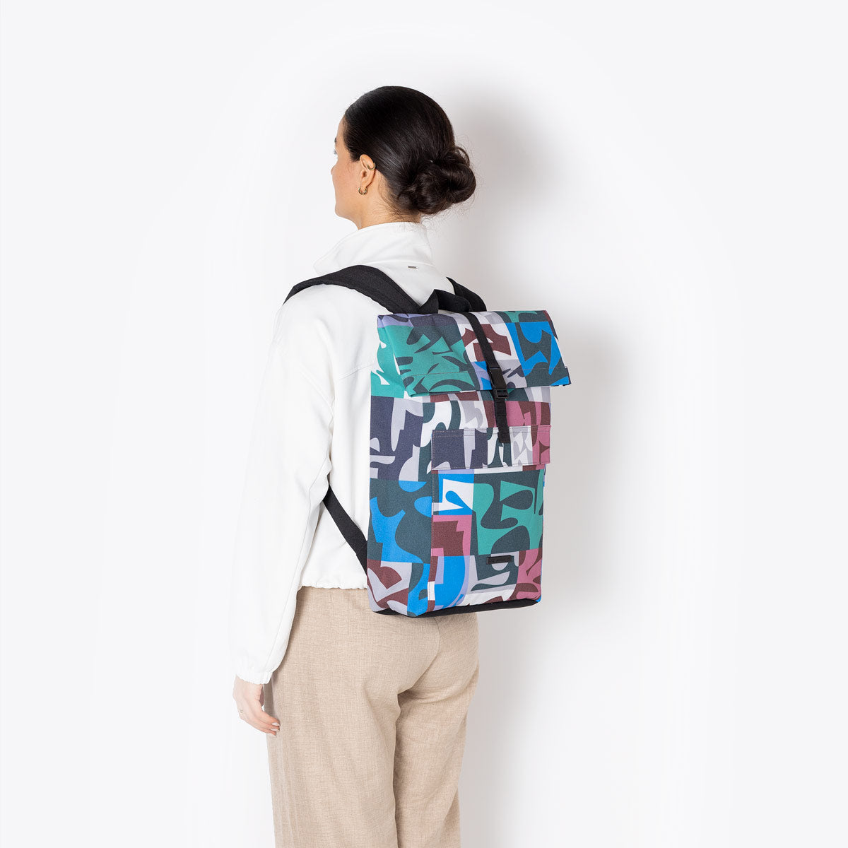 Jannik Roll-Top Backpack - Studio Feixen Artwork / Medium