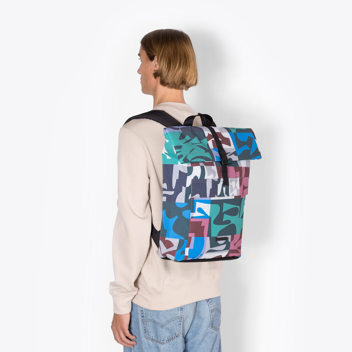 Jannik Roll-Top Backpack - Studio Feixen Artwork / Medium