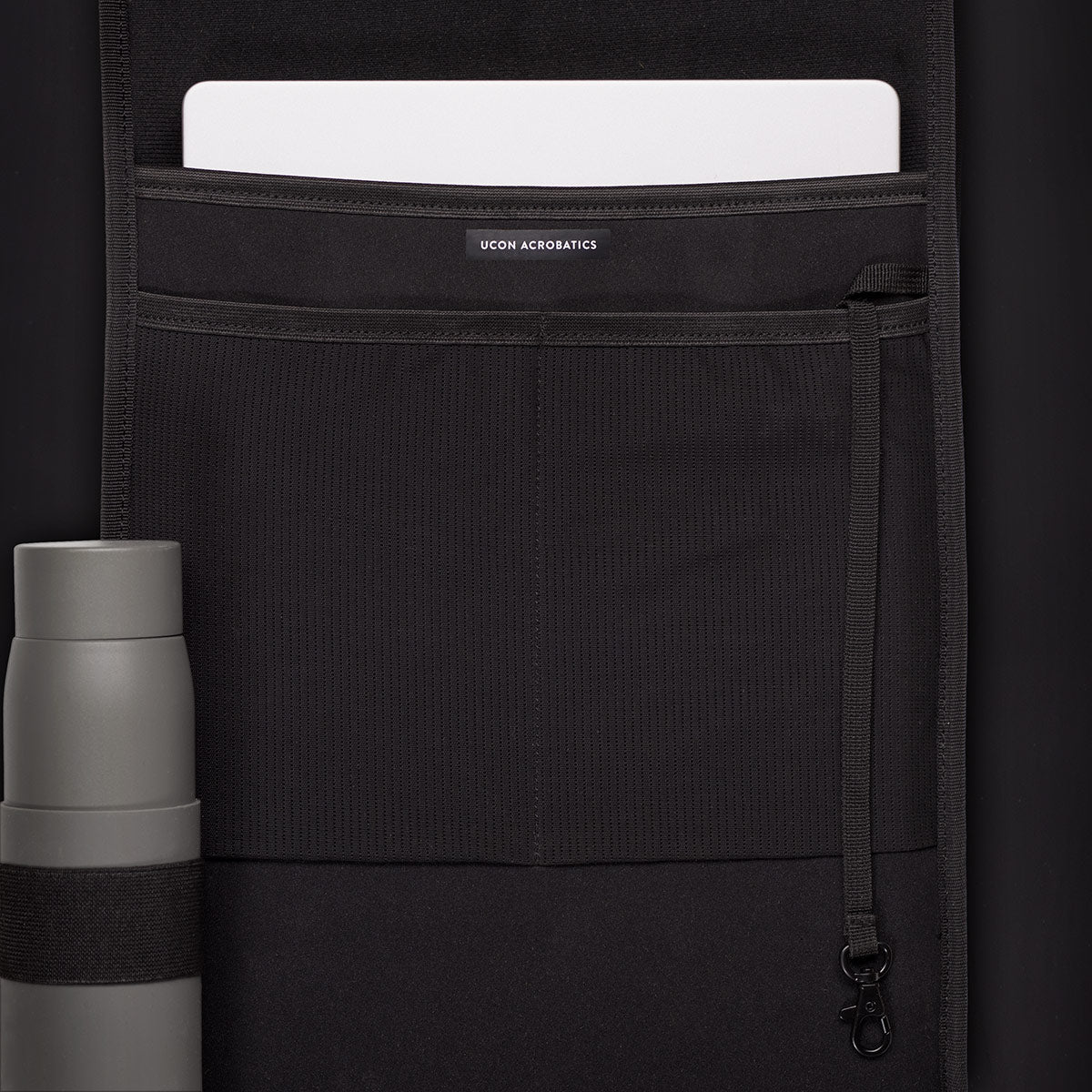 Jannik Roll-Top Backpack - Asphalt Reflective / Medium