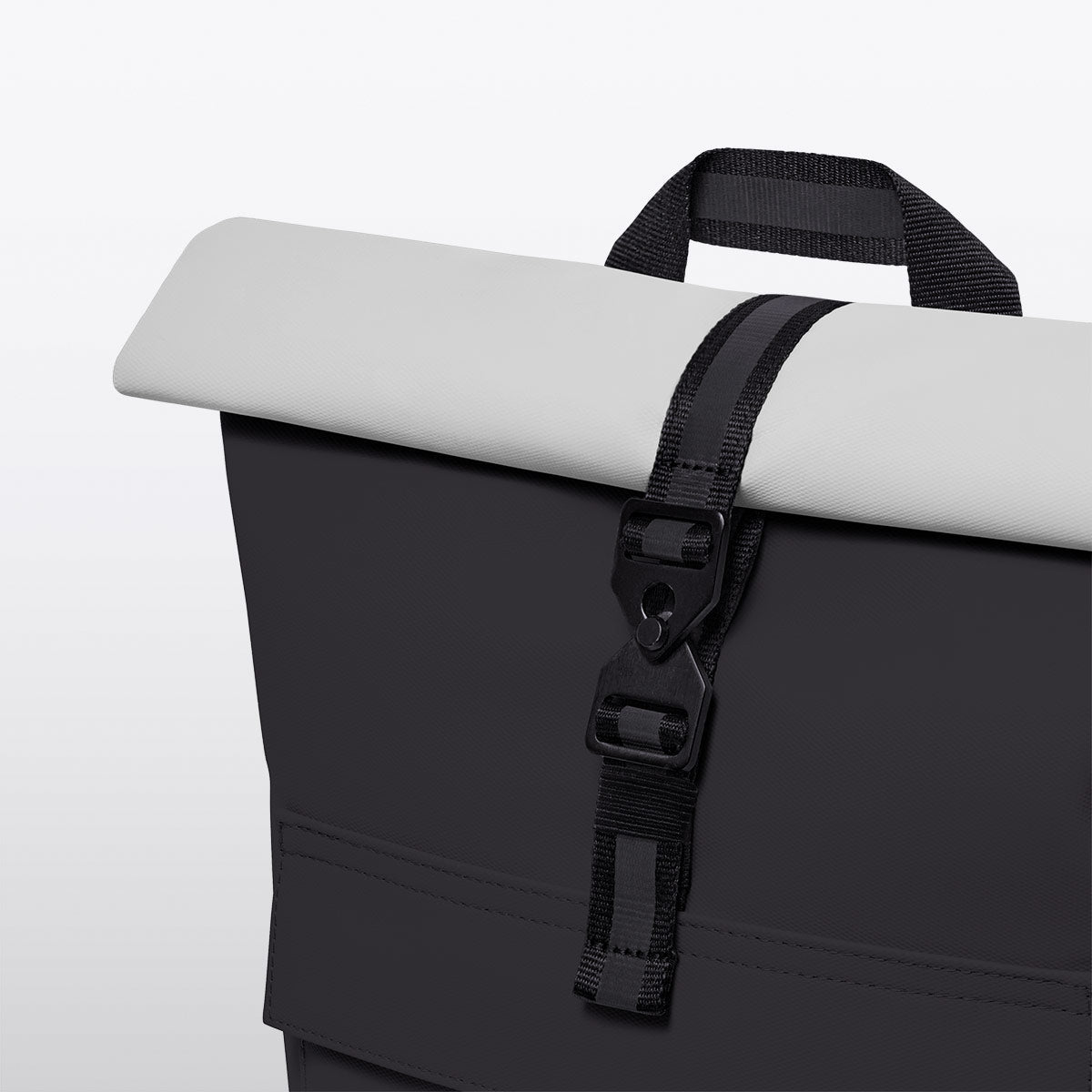 Jasper Roll-Top Backpack - Black / Medium