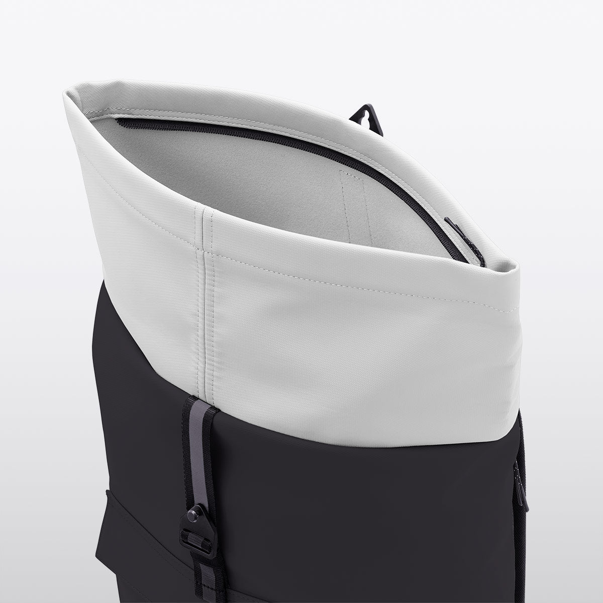 Jasper Roll-Top Backpack - Black / Medium