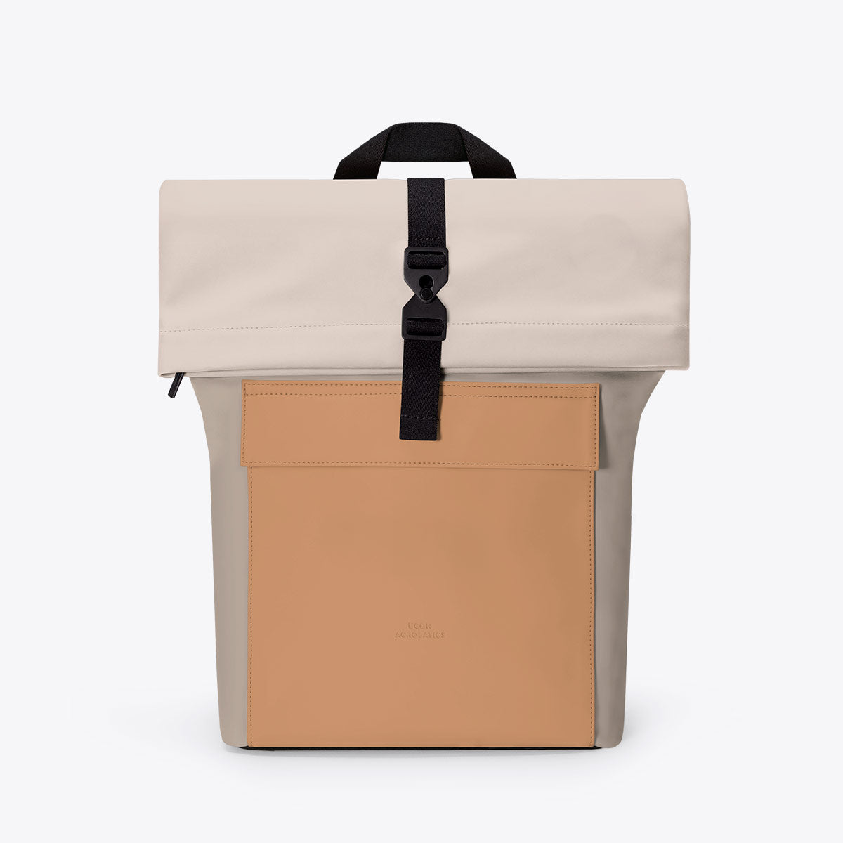Jasper Roll-Top Backpack - Clay - Nude / Mini