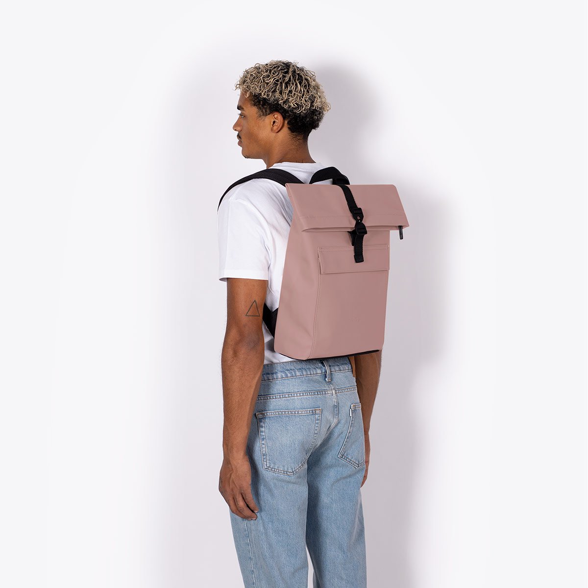 Jasper Roll-Top Backpack - Rose / Mini