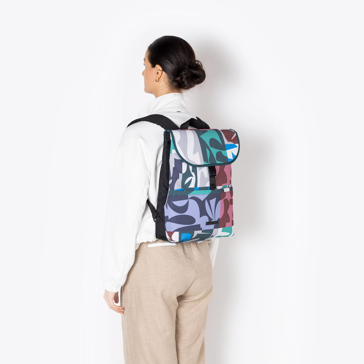 Mion Flap-Top Backpack - Studio Feixen Artwork