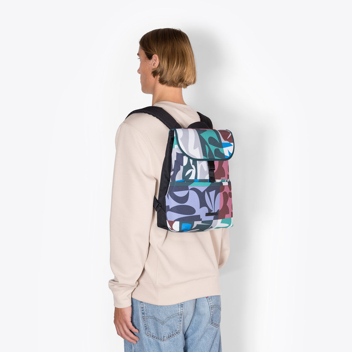 Mion Flap-Top Backpack - Studio Feixen Artwork