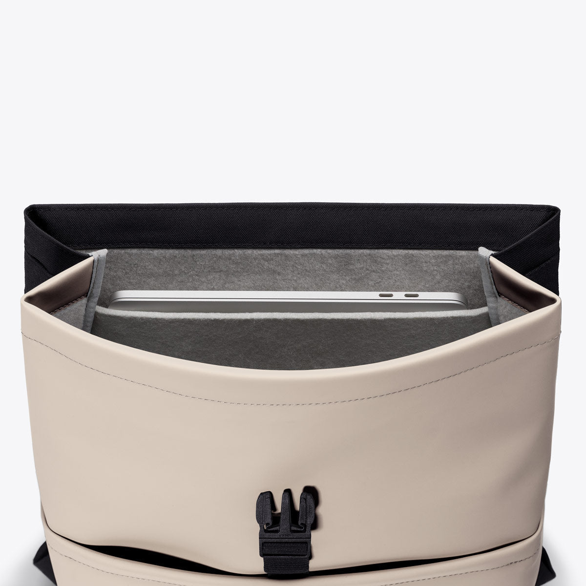 Mion Flap-Top Backpack - Light Sand