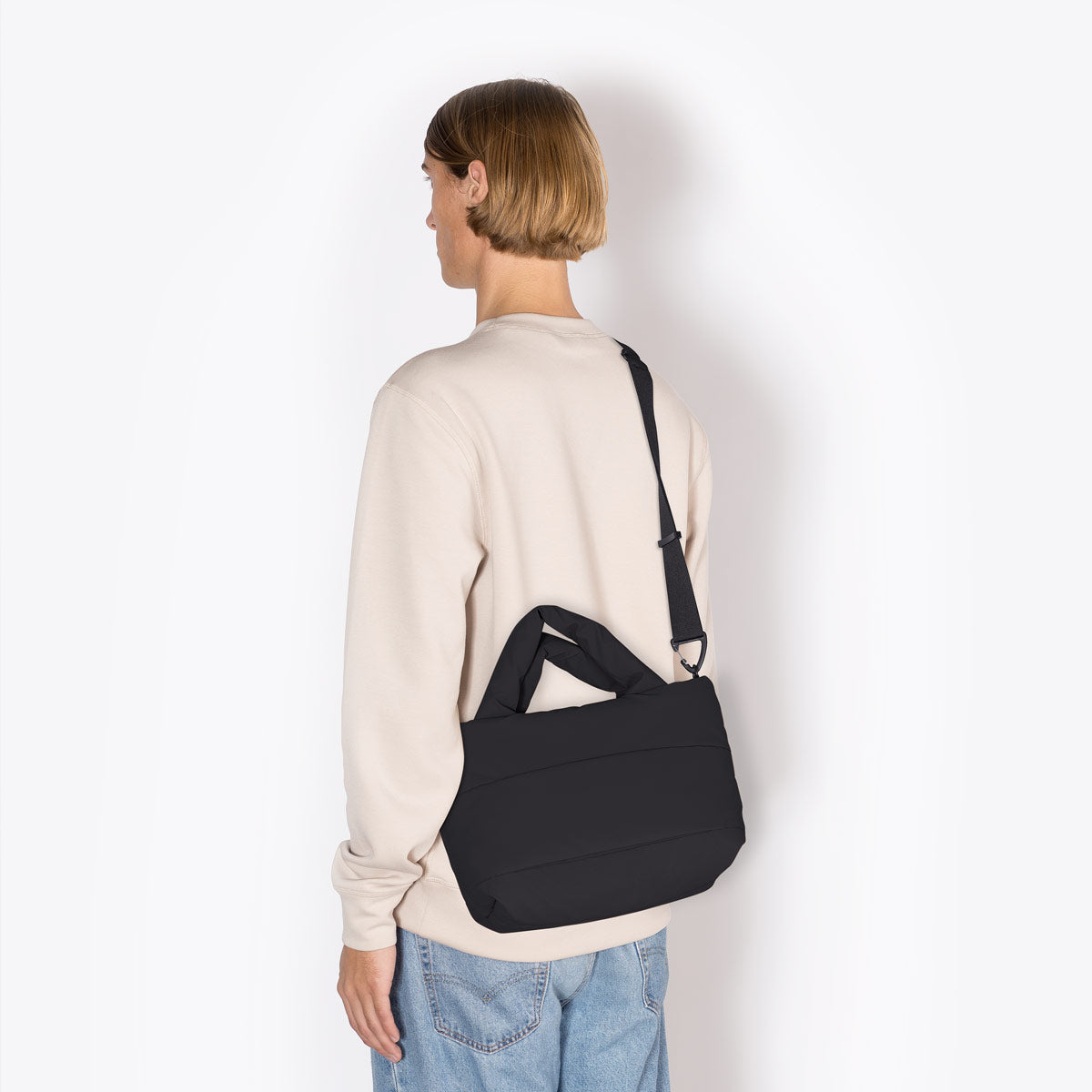 Olivia Puffy Bag - Black / Mini