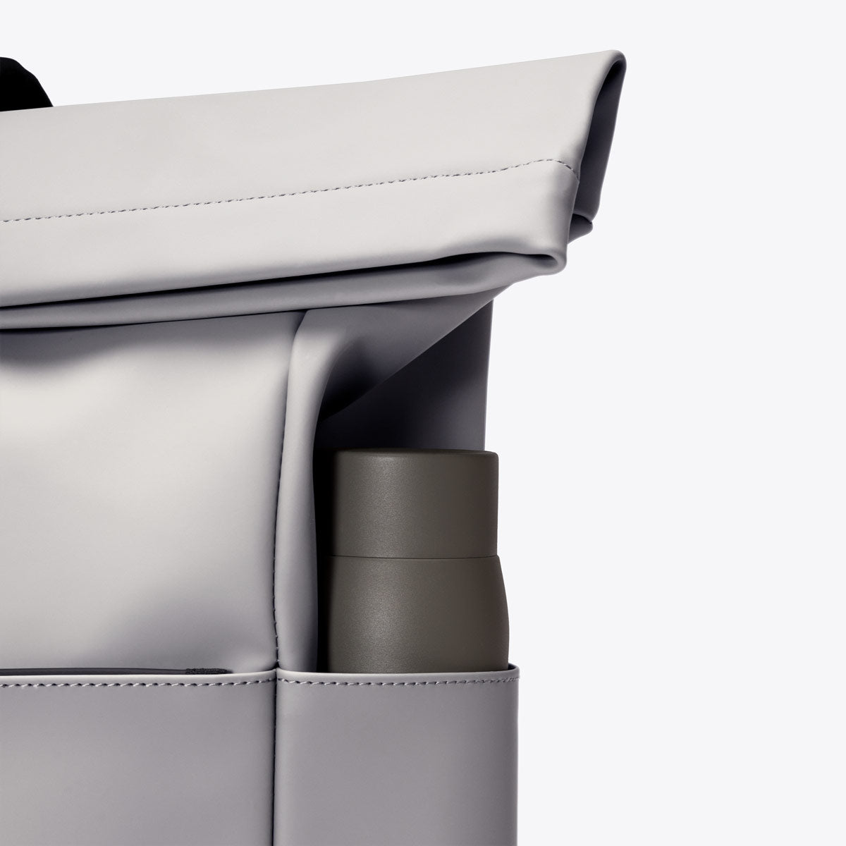 Yuto Roll-Top Backpack - Glacier Grey